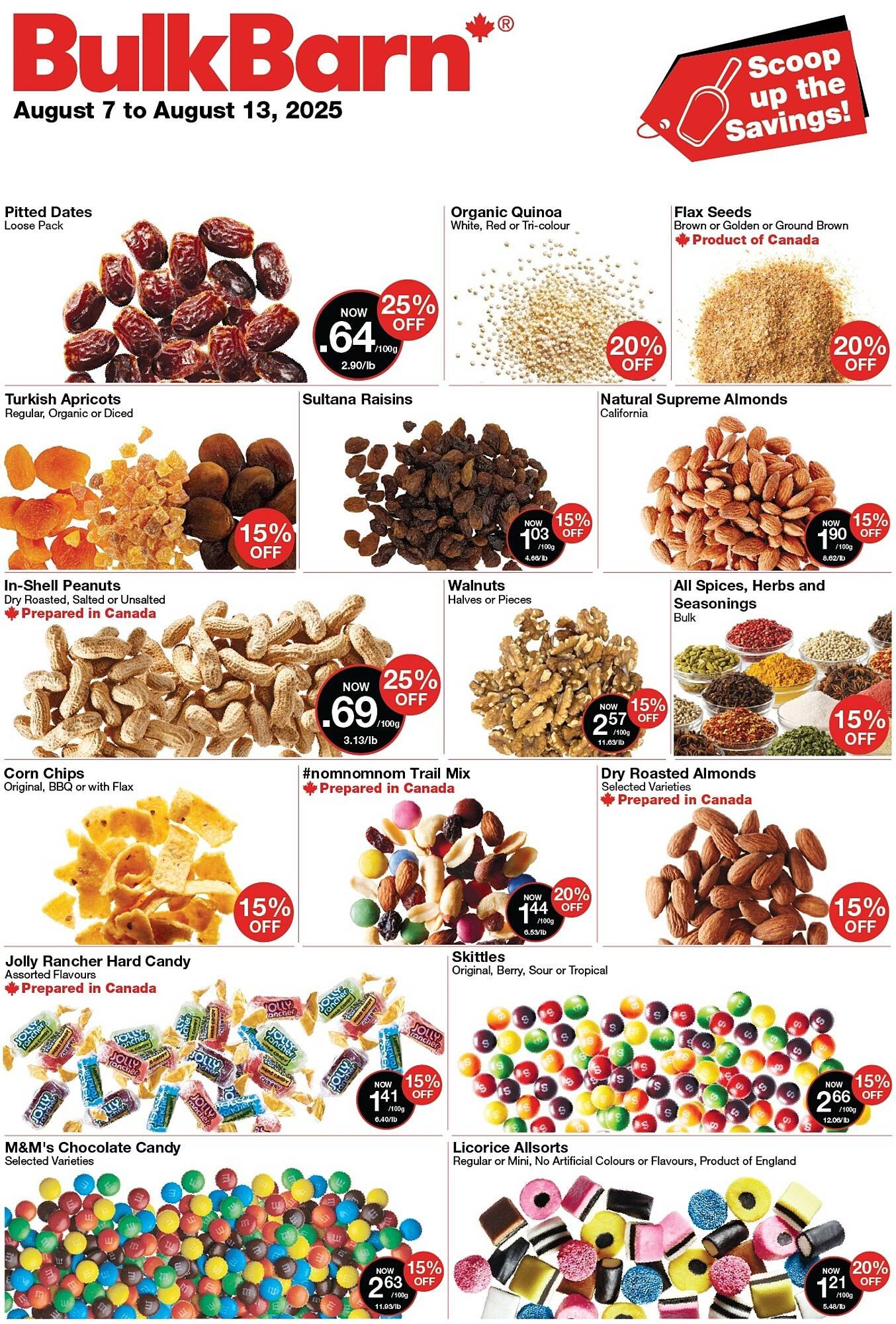 Bulk Barn flyer (2025-08-07 - 2025-08-13) | 1