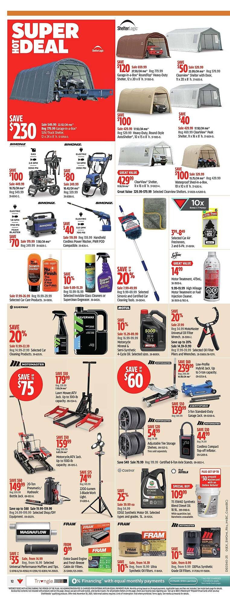Canadian Tire flyer