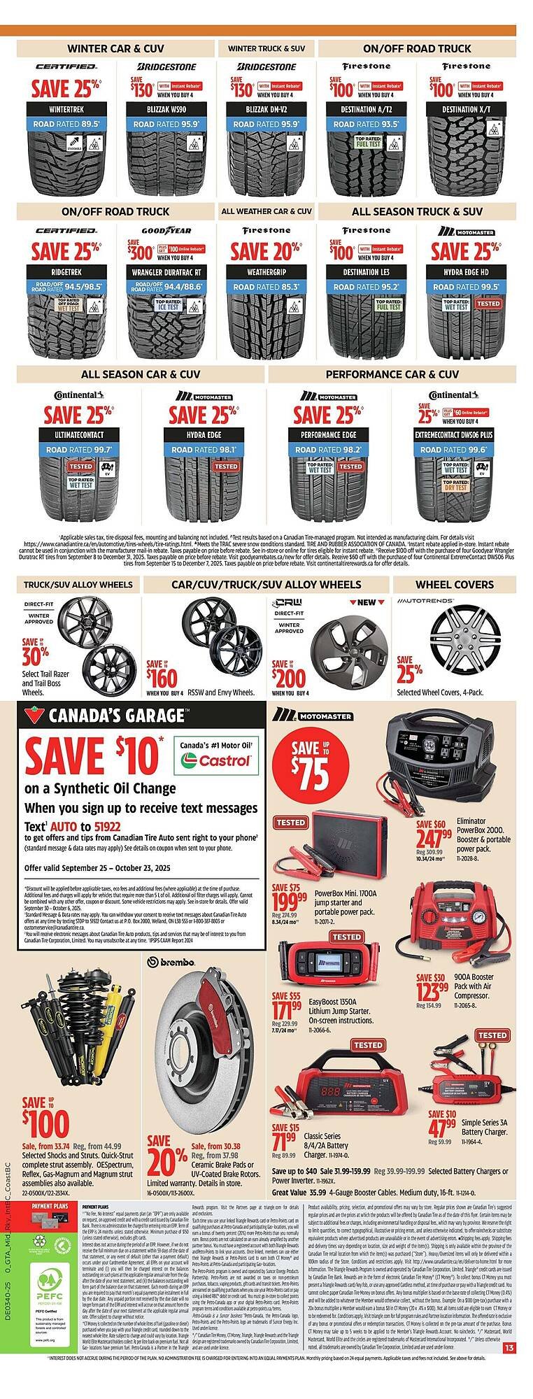 Canadian Tire flyer