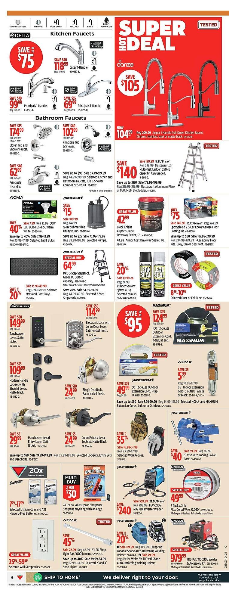Canadian Tire flyer