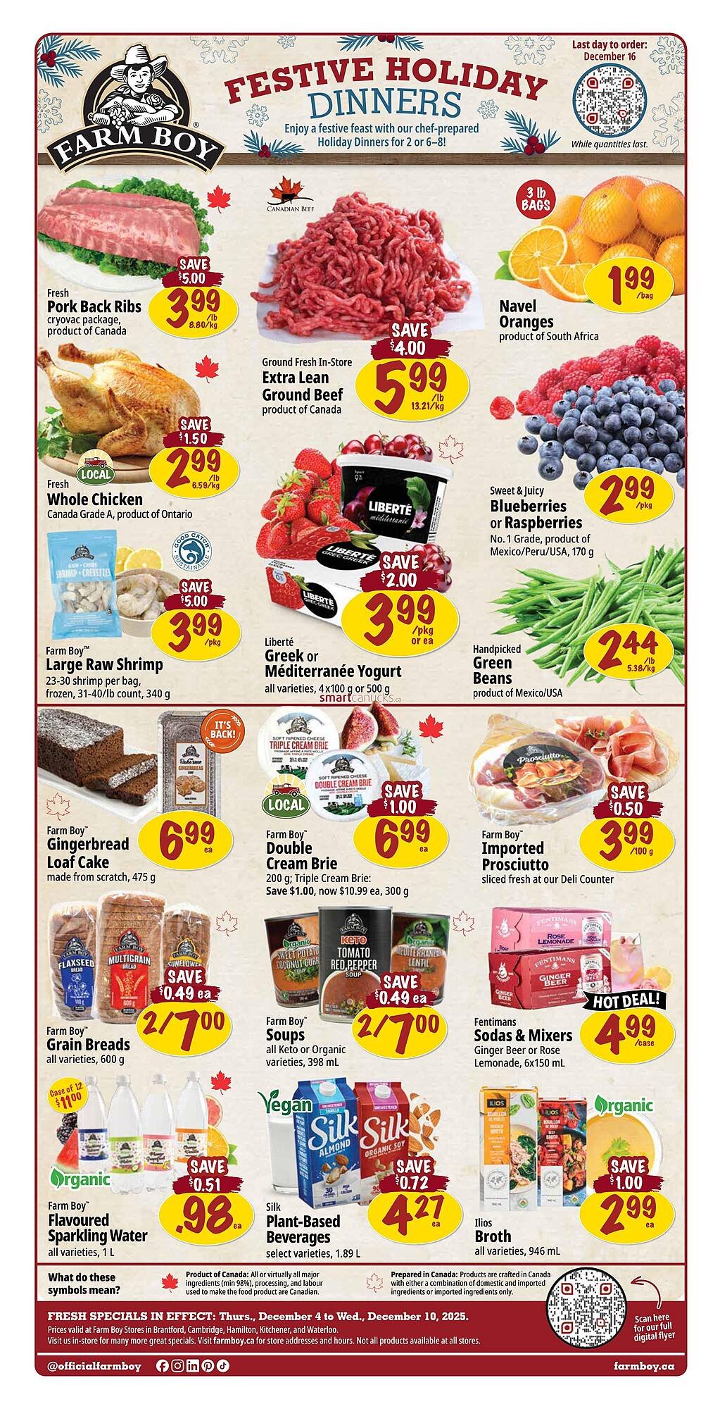 Farm Boy flyer (2025-12-04 - 2025-12-10) | 1