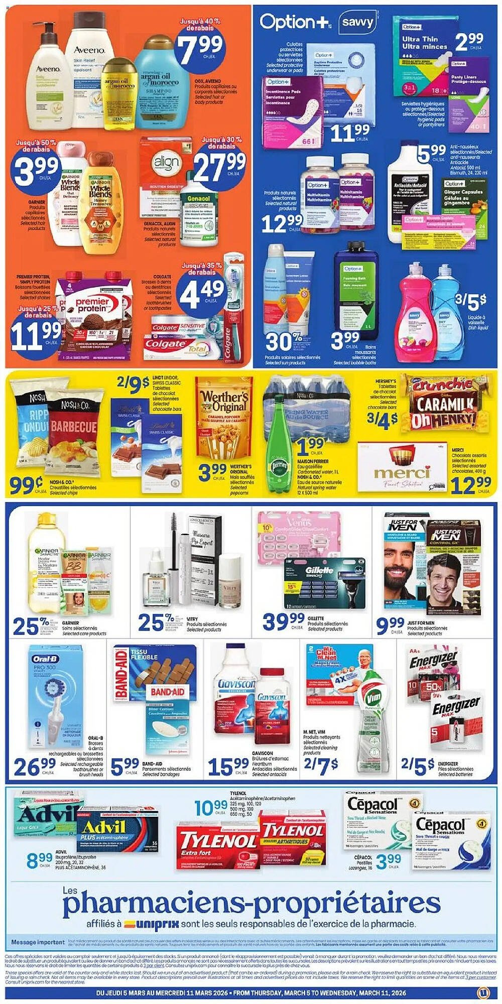Uniprix flyer (2026-03-05 - 2026-03-11) | 2