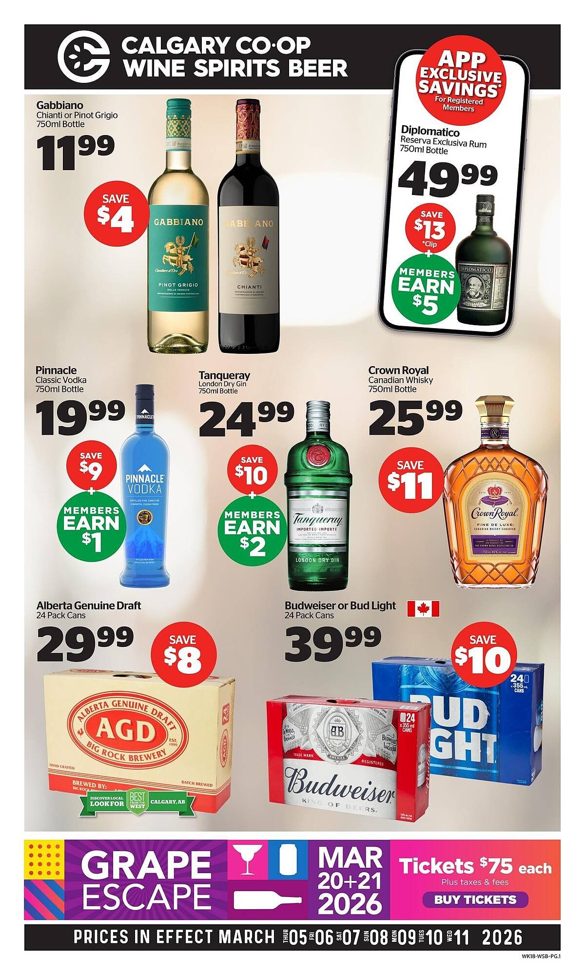 Calgary Co-op flyer (2026-03-05 - 2026-03-11) | 1