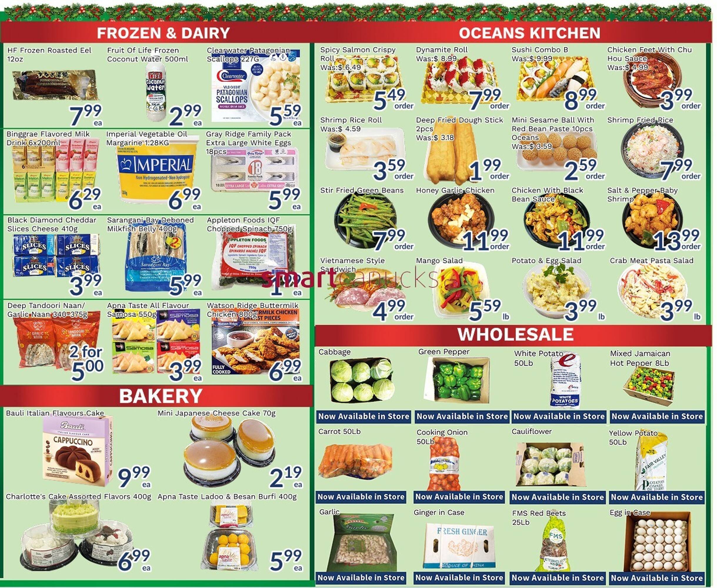 Oceans Fresh Food Market flyer