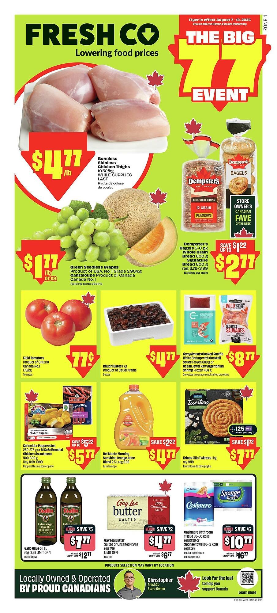 FreshCo flyer (2025-08-07 - 2025-08-14) | 1