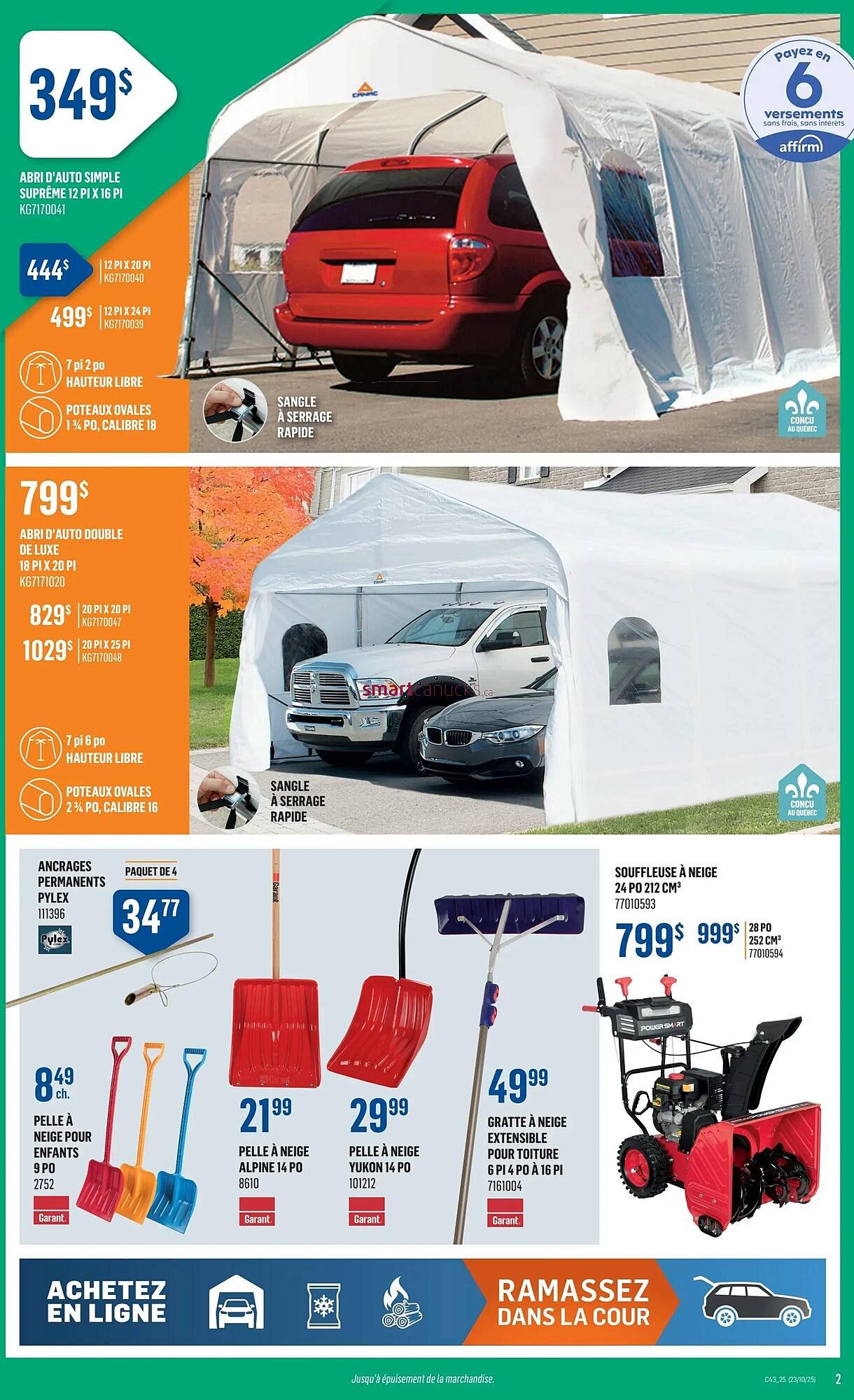 Canac flyer (2025-10-23 - 2025-10-29) | 2