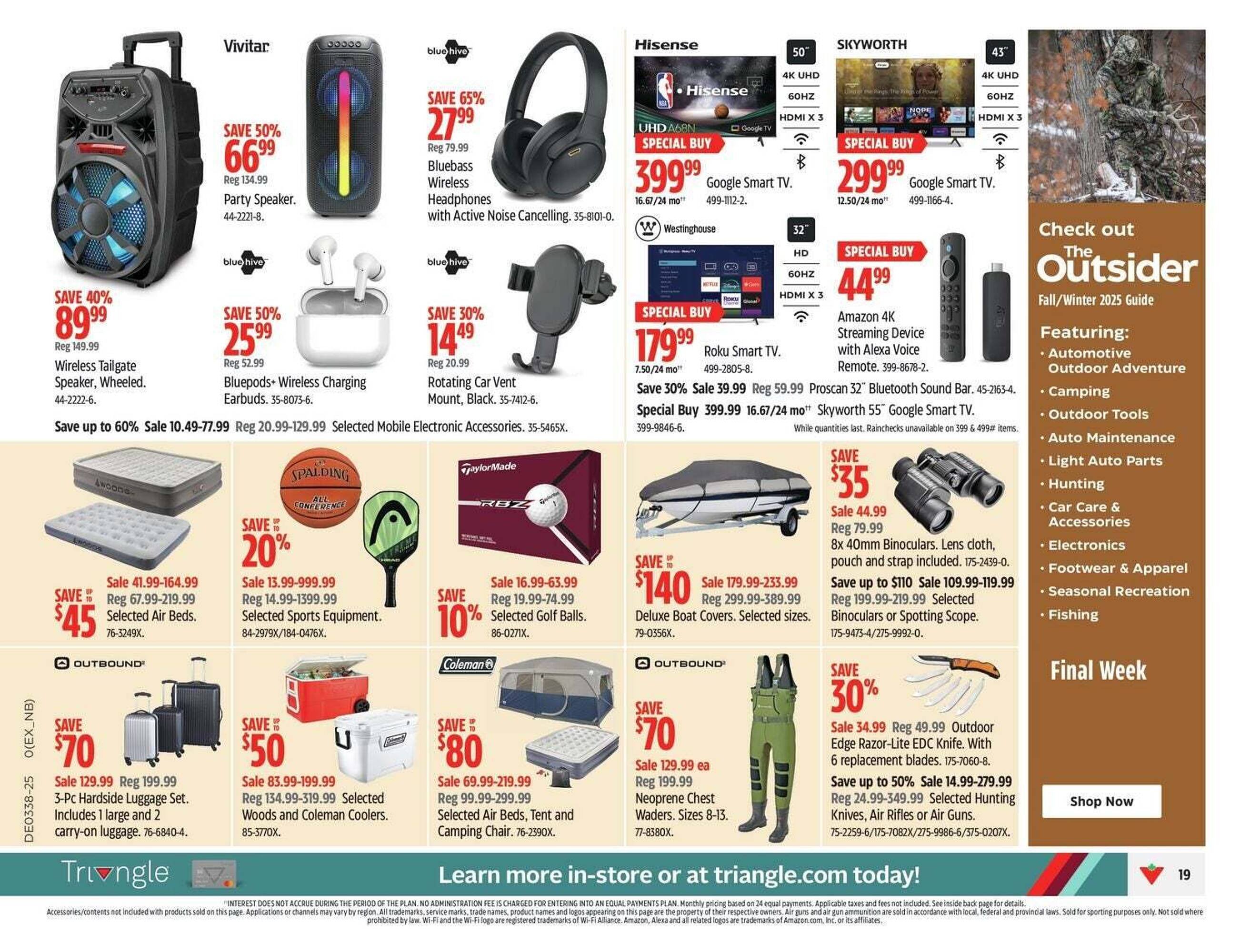 Canadian Tire flyer