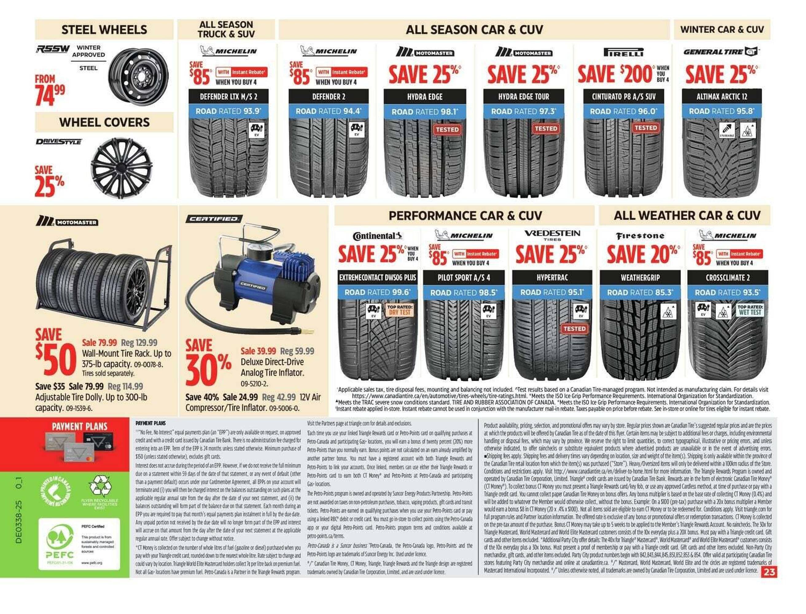 Canadian Tire flyer