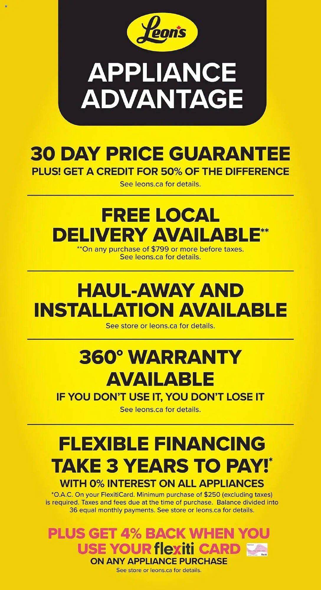 Leon's flyer