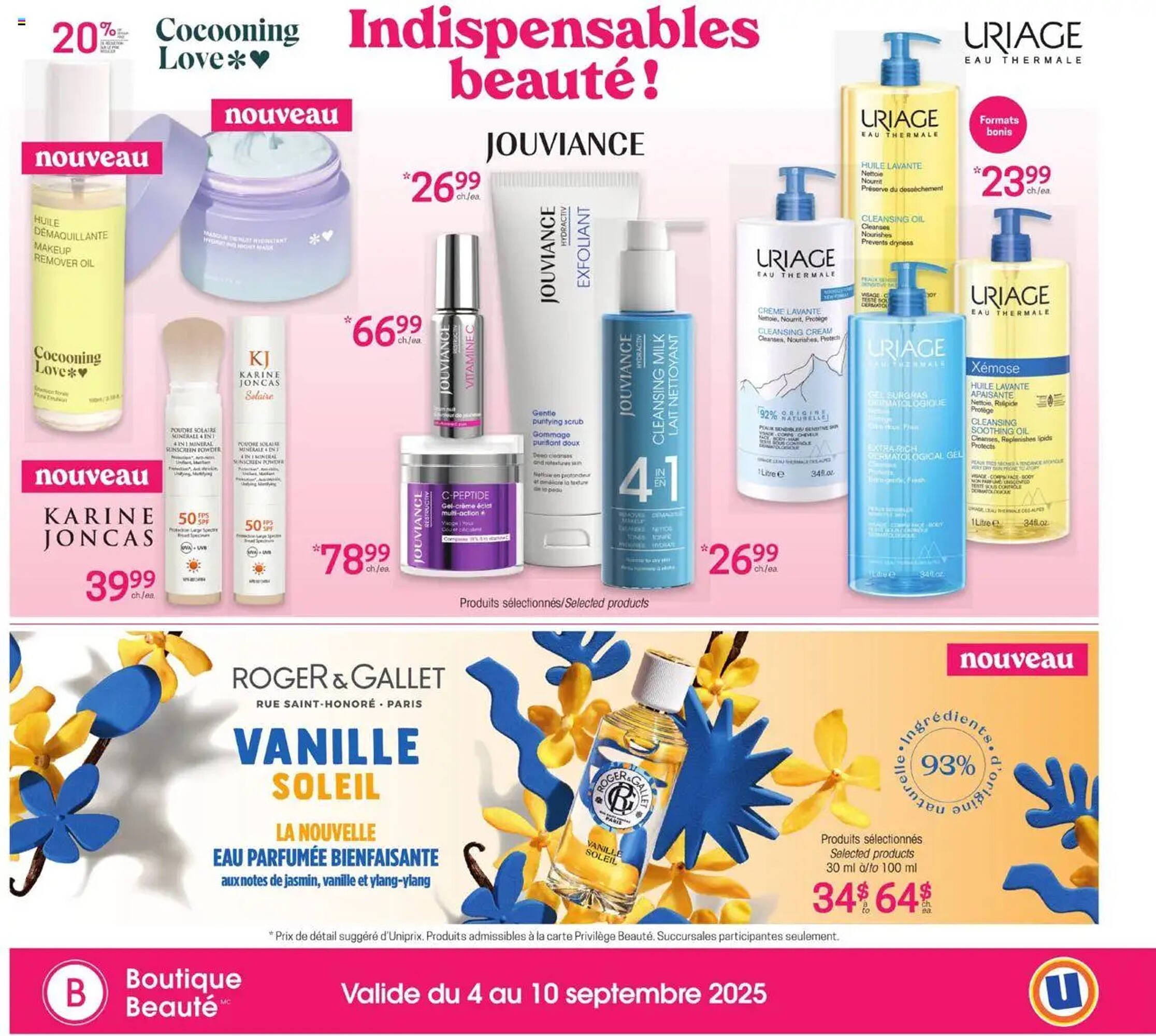 Uniprix flyer