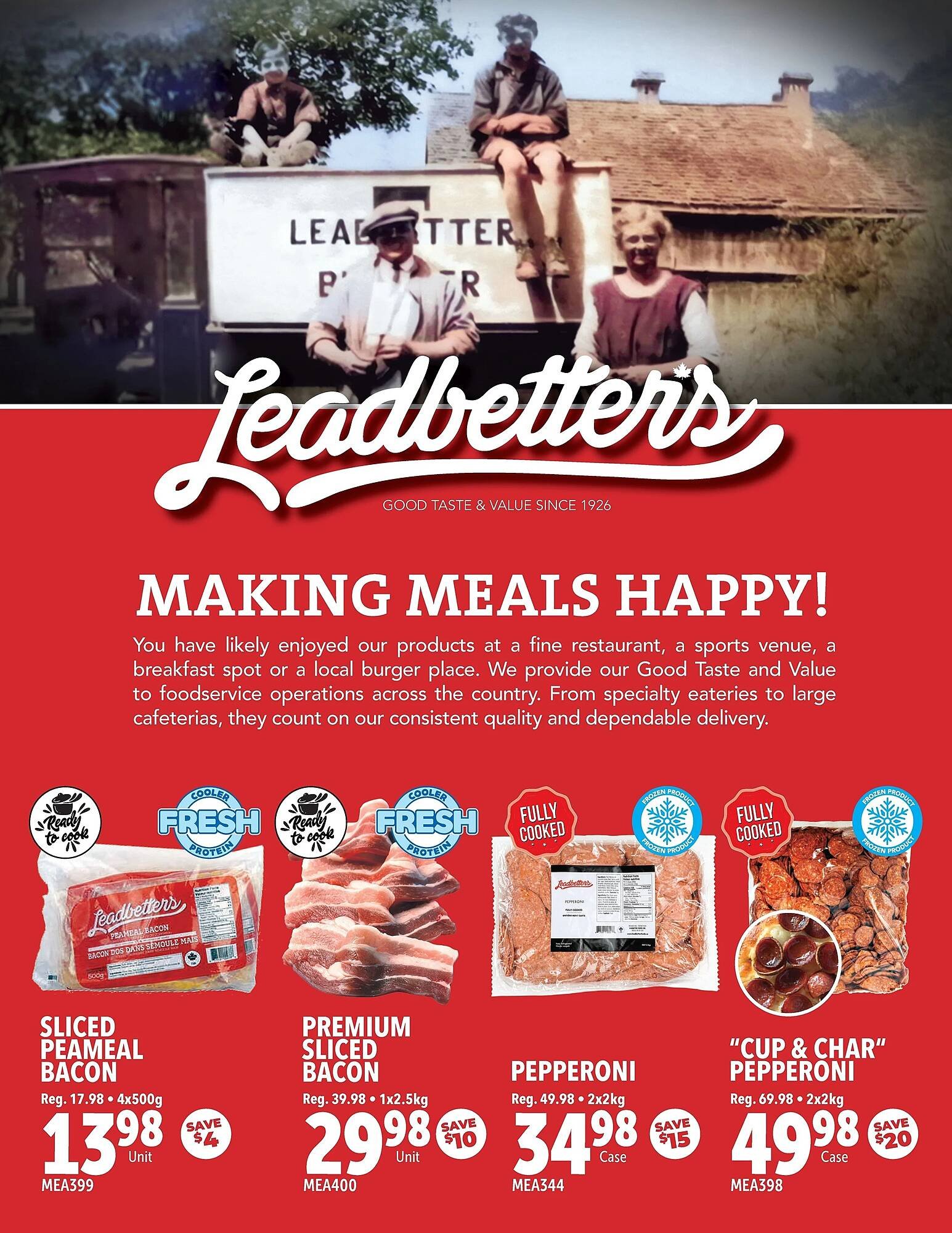 A1 Cash And Carry flyer