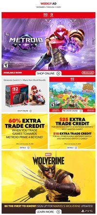 GameStop flyer (2025-12-04 - 2025-12-11)