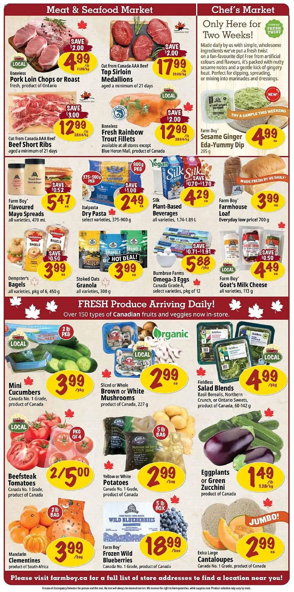 Farm Boy flyer