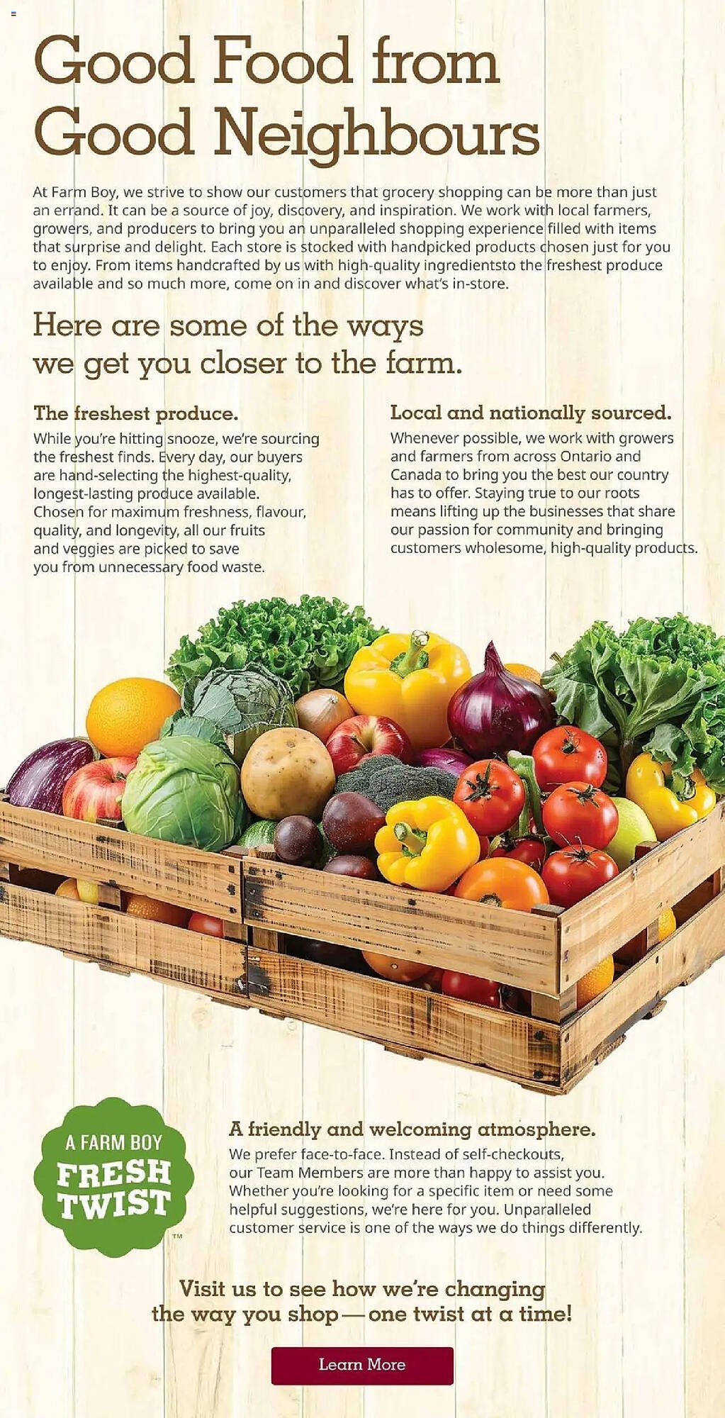 Farm Boy flyer
