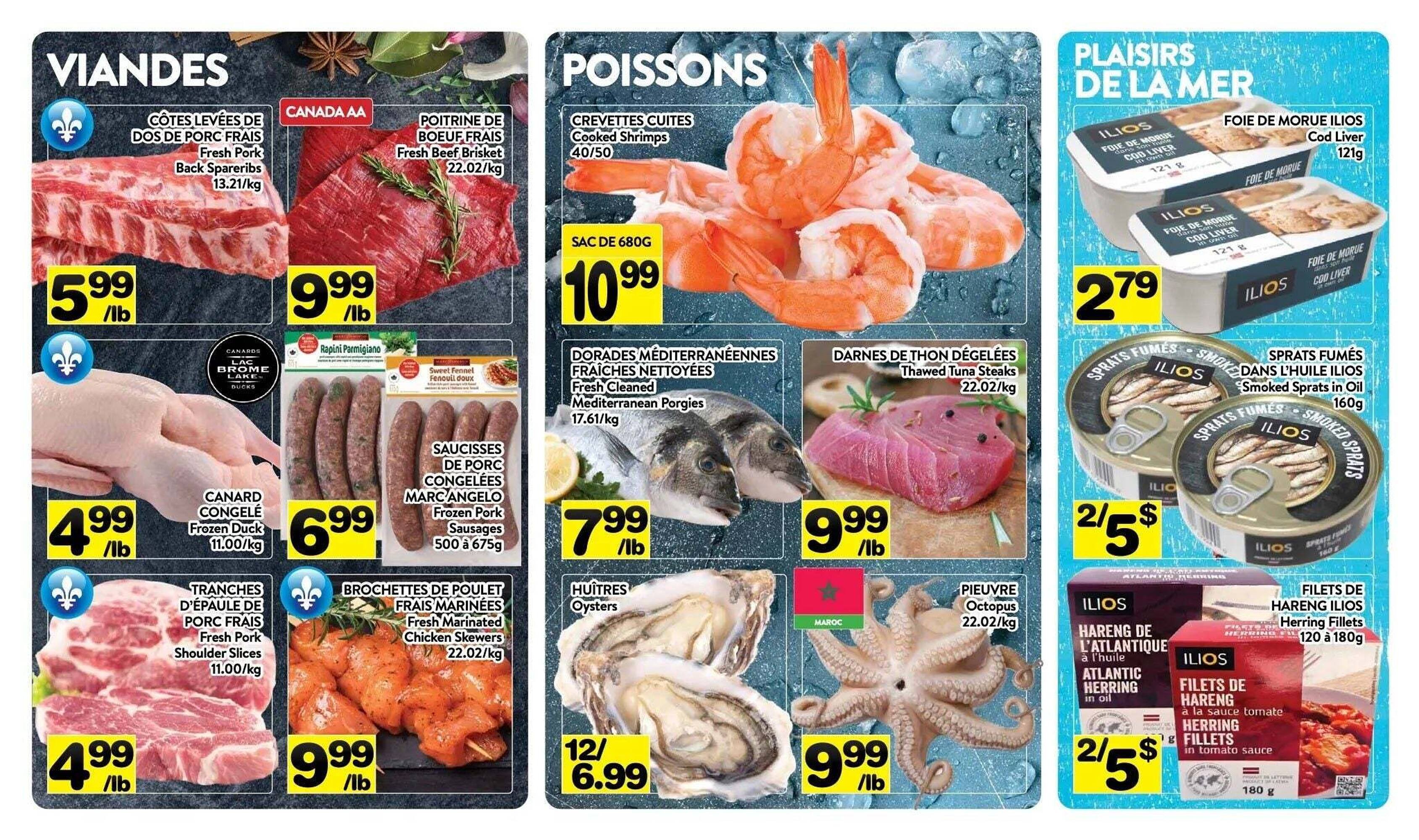 Supermarché PA flyer