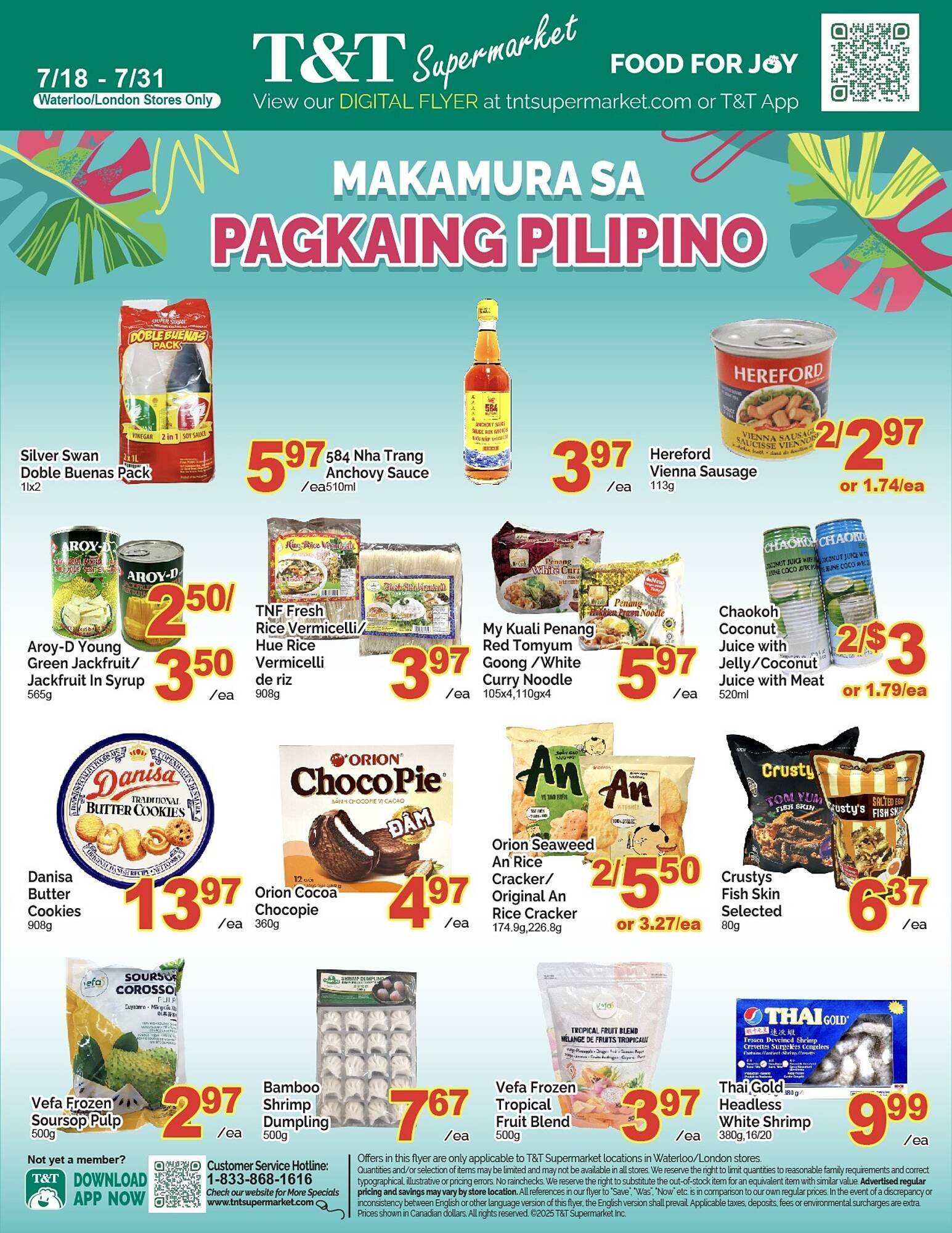 T&T Supermarket flyer