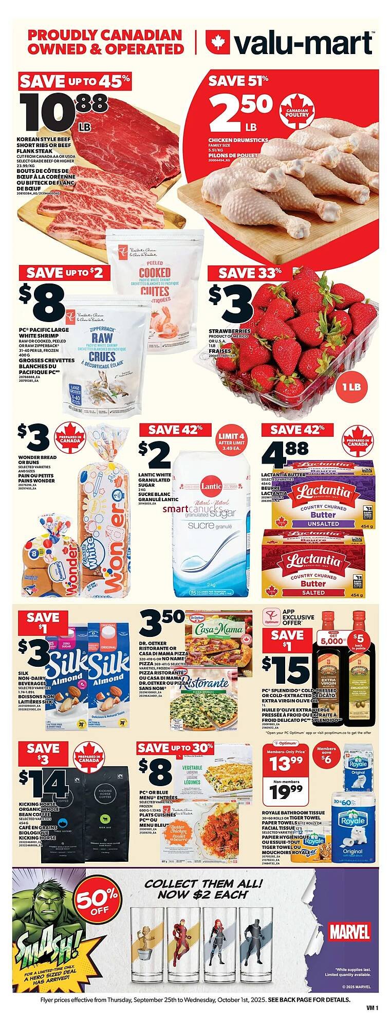Valu-mart flyer (2025-09-25 - 2025-10-01) | 1