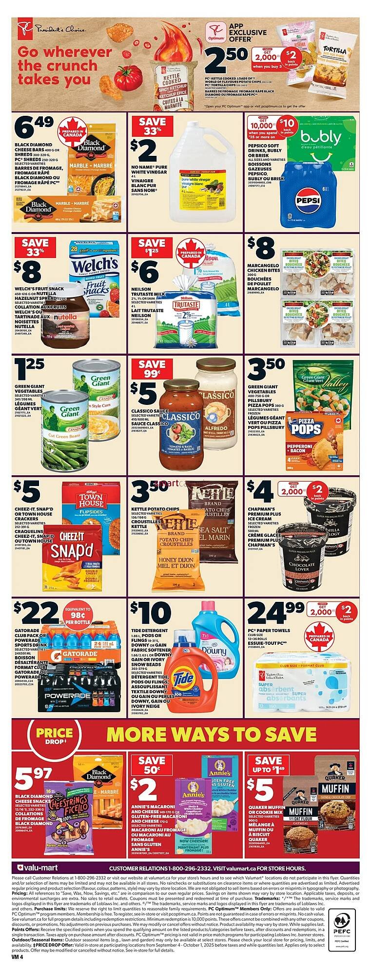 Valu-mart flyer