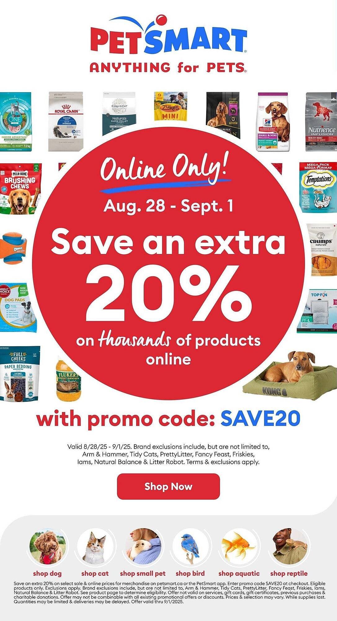 Petsmart flyer (2025-08-28 - 2025-09-04) | 1