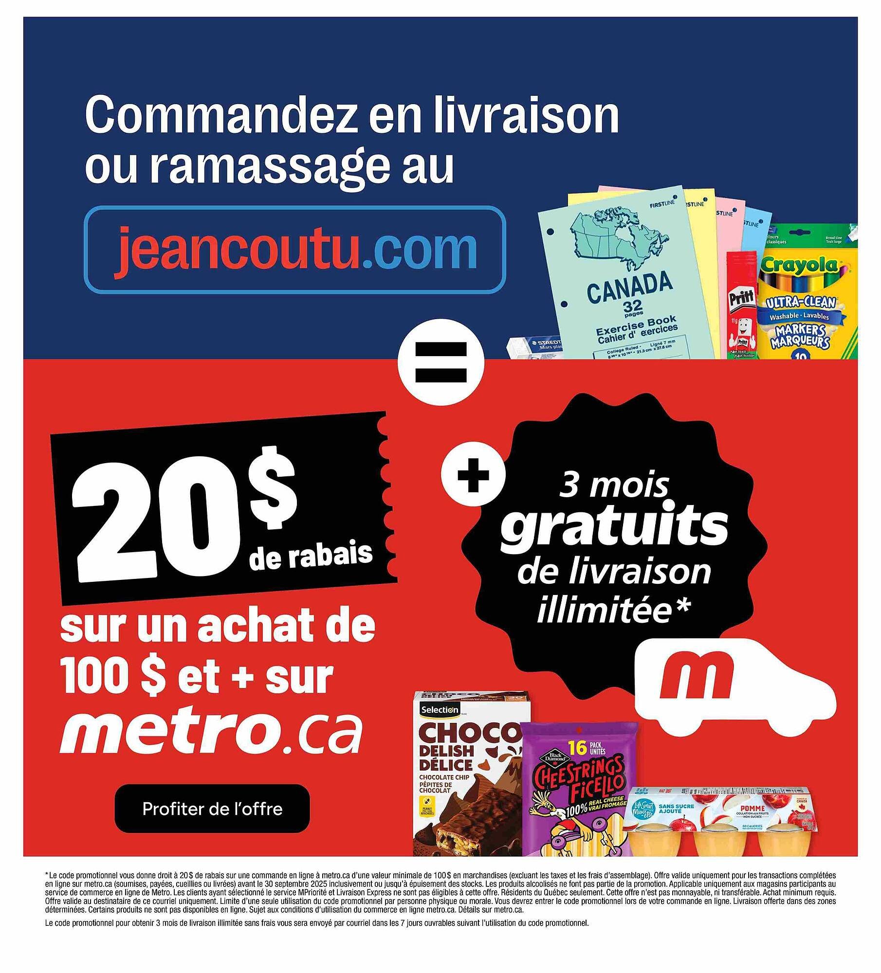 Jean Coutu flyer