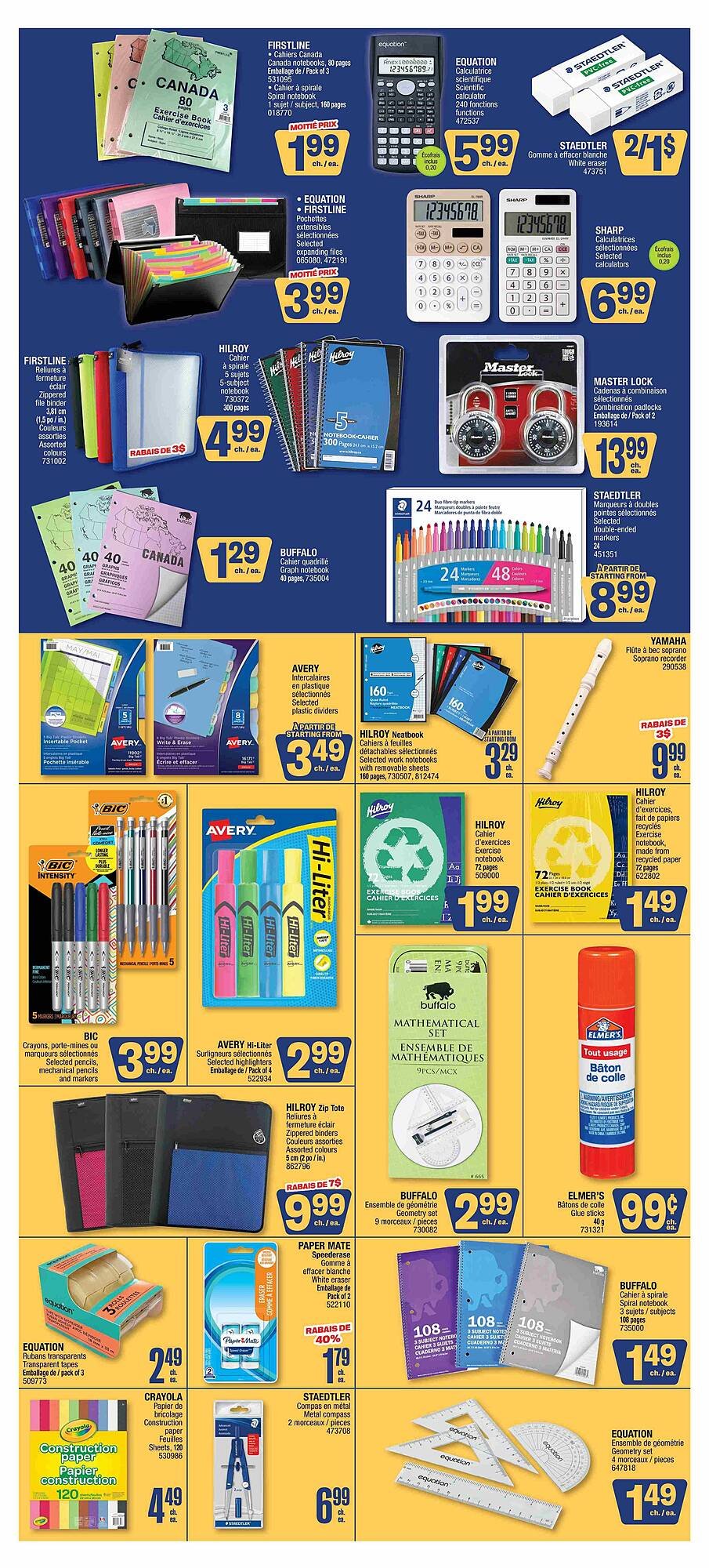 Jean Coutu flyer
