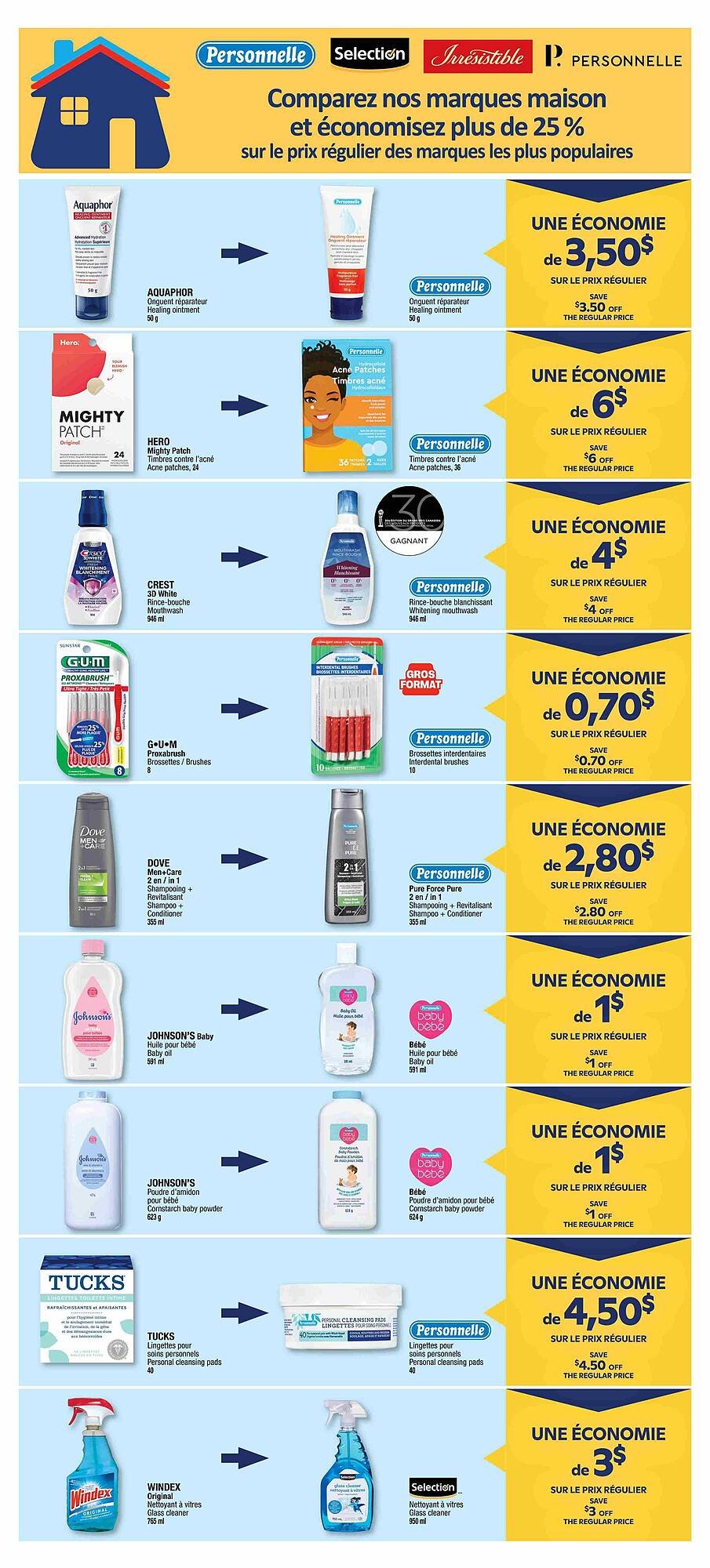 Jean Coutu flyer