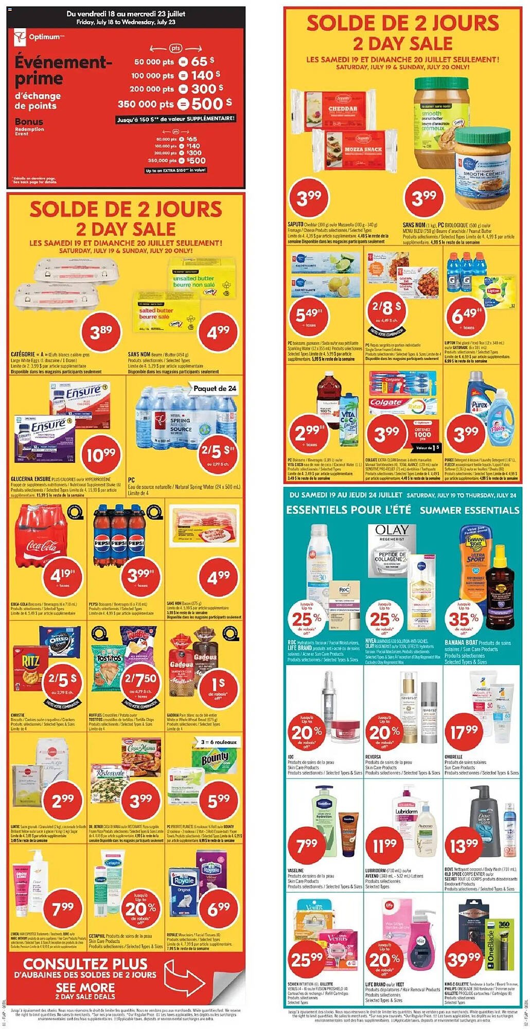 Pharmaprix flyer (2025-07-18 - 2025-07-23) | 1