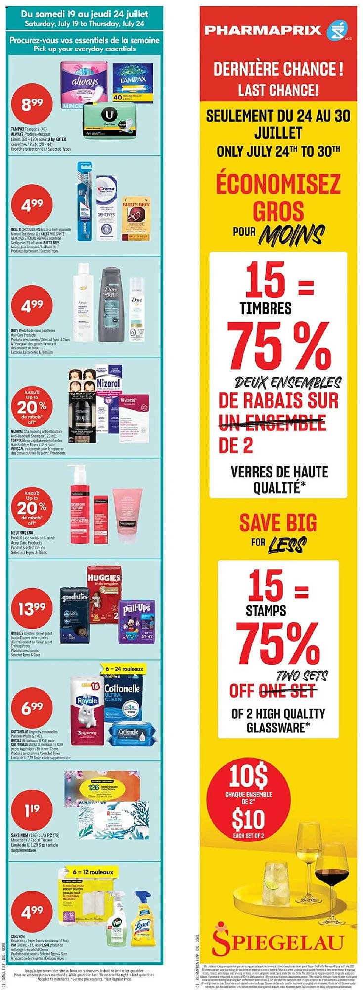 Pharmaprix flyer