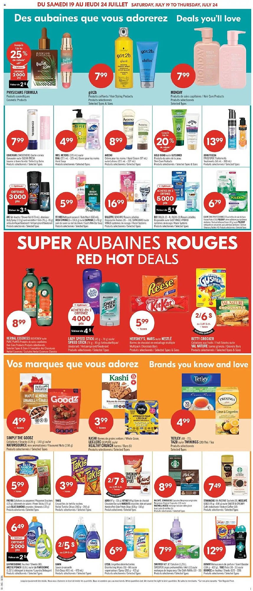 Pharmaprix flyer