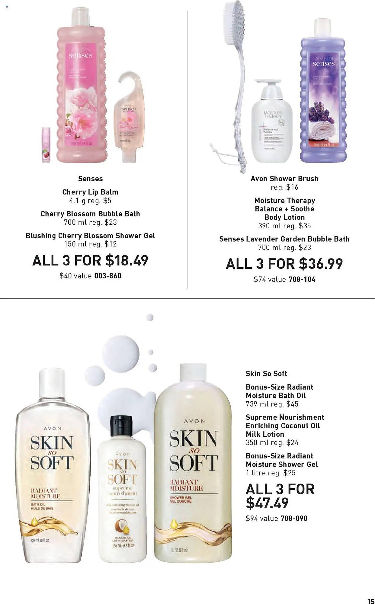 AVON flyer