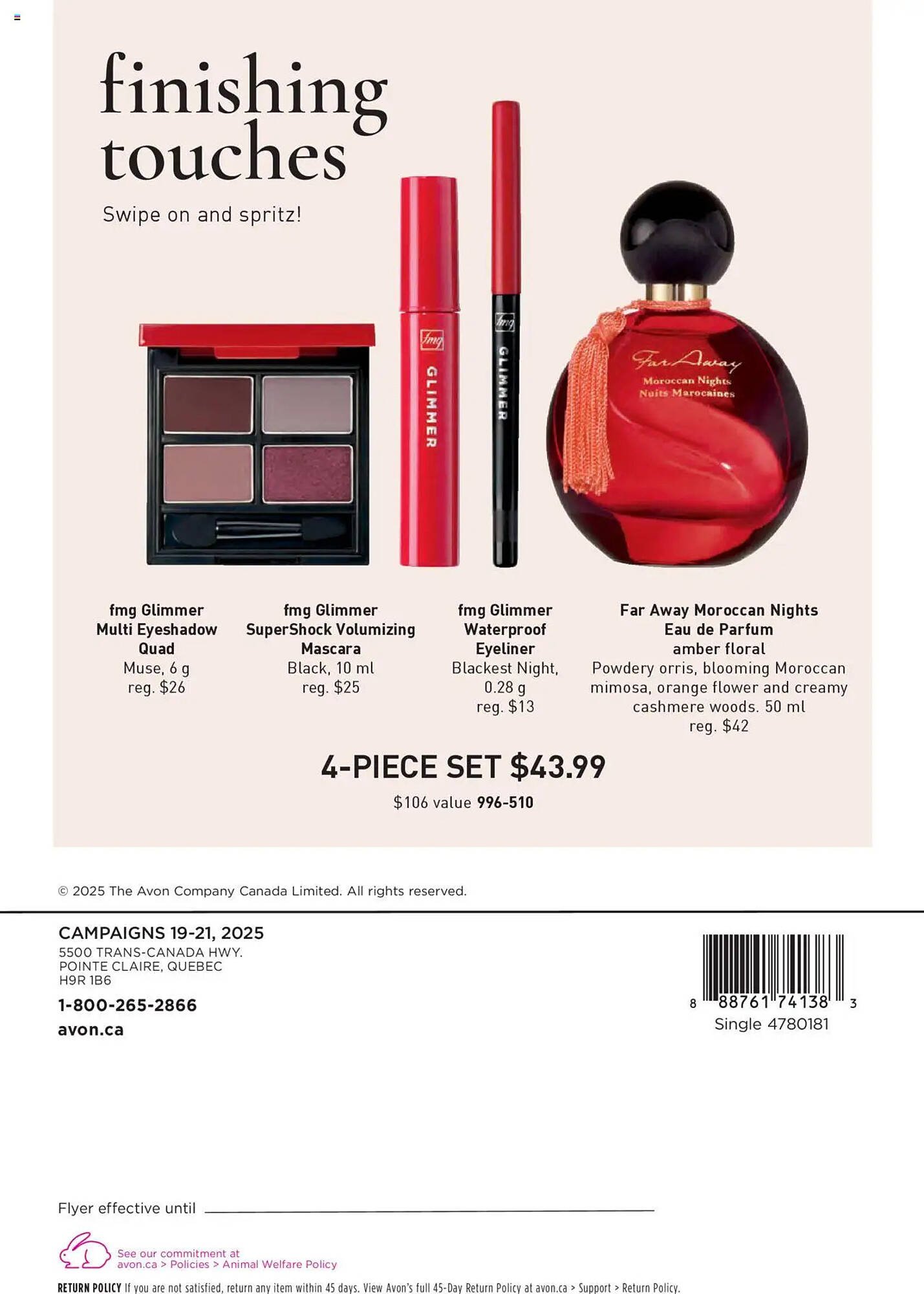 AVON flyer