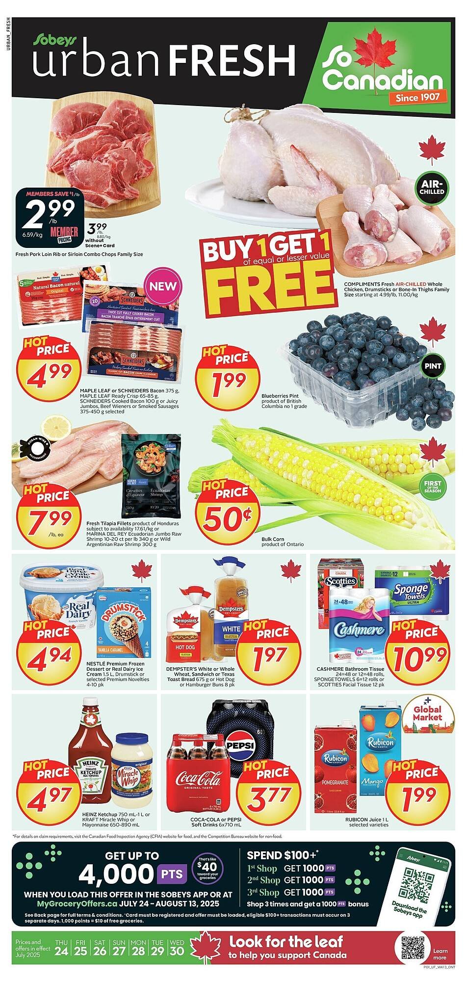 Sobeys flyer (2025-07-25 - 2025-08-01) | 1