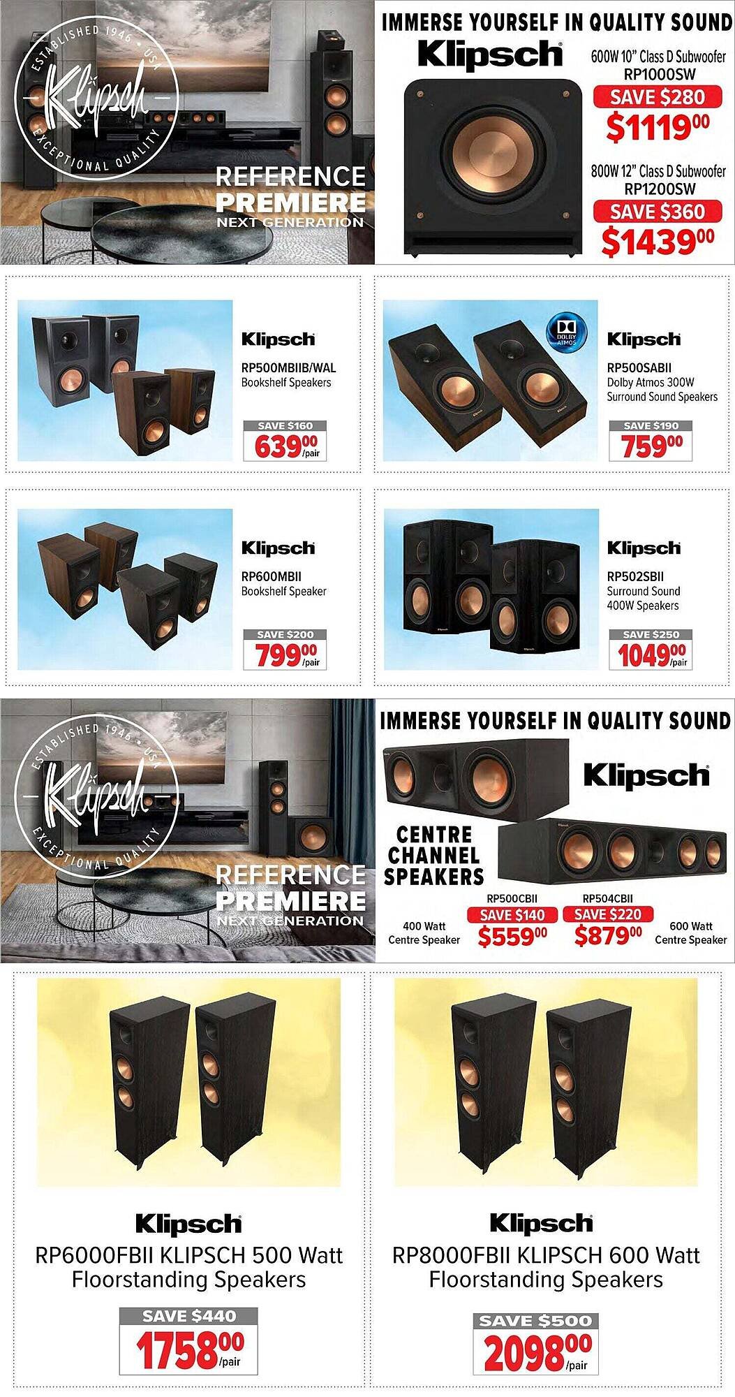 2001 Audio Video flyer (2025-10-24 - 2025-10-31) | 10