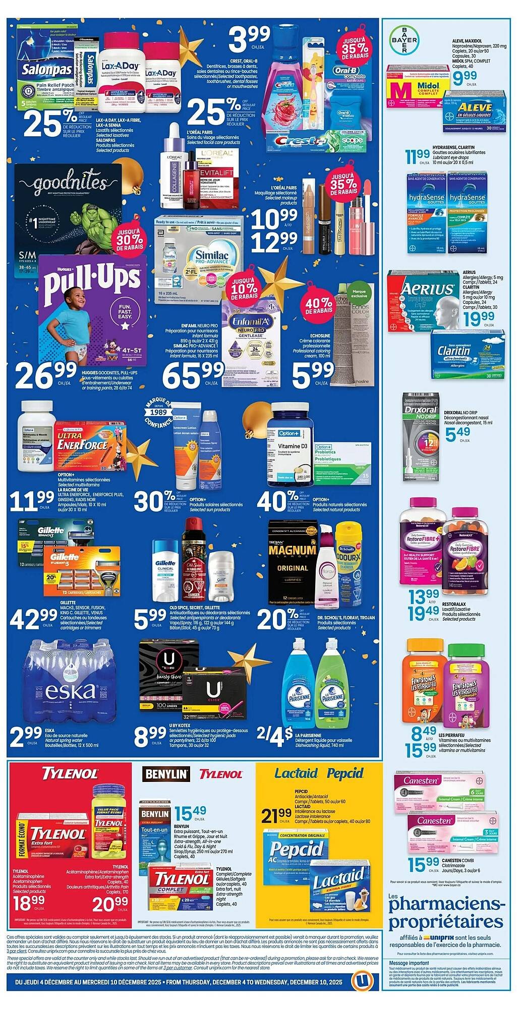 Uniprix flyer (2025-12-03 - 2025-12-10) | 2