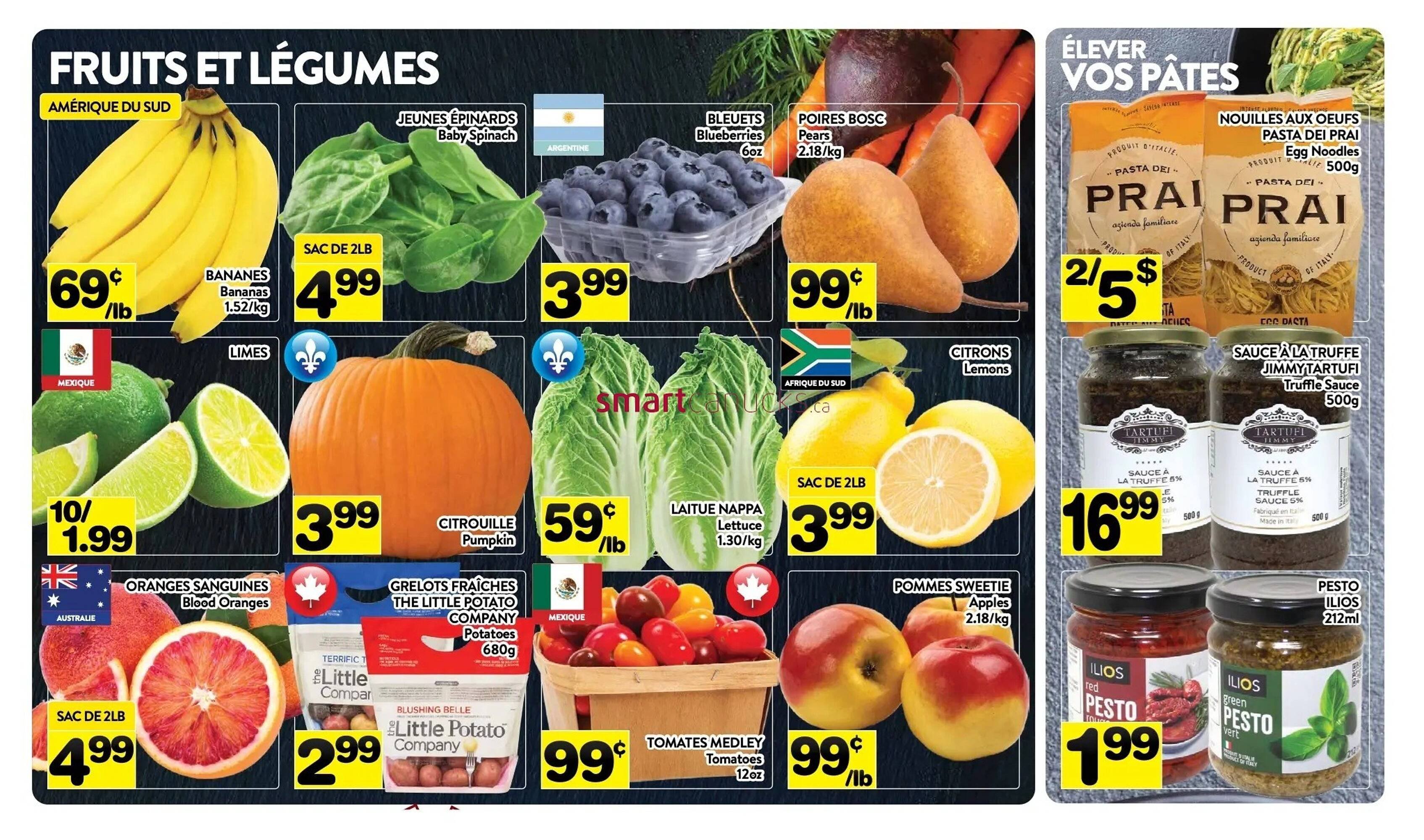 Supermarché PA flyer
