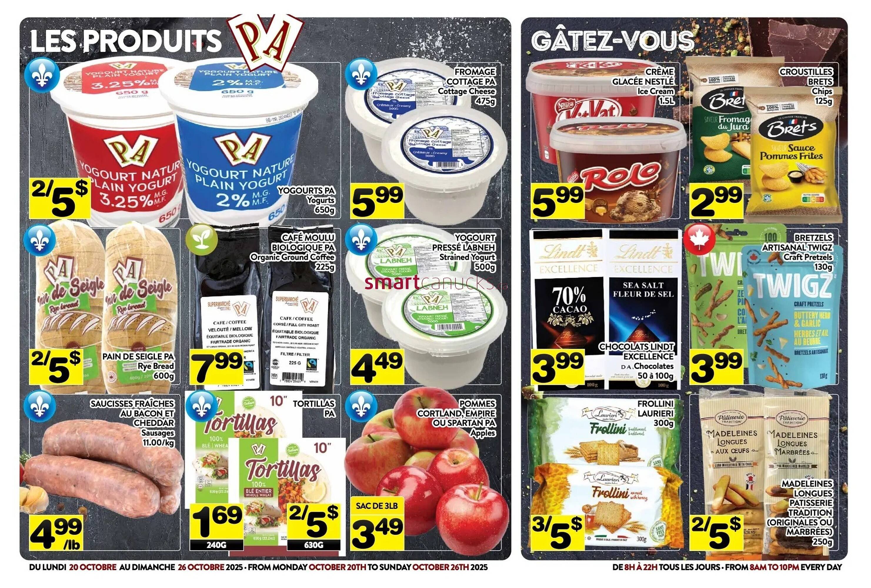 Supermarché PA flyer