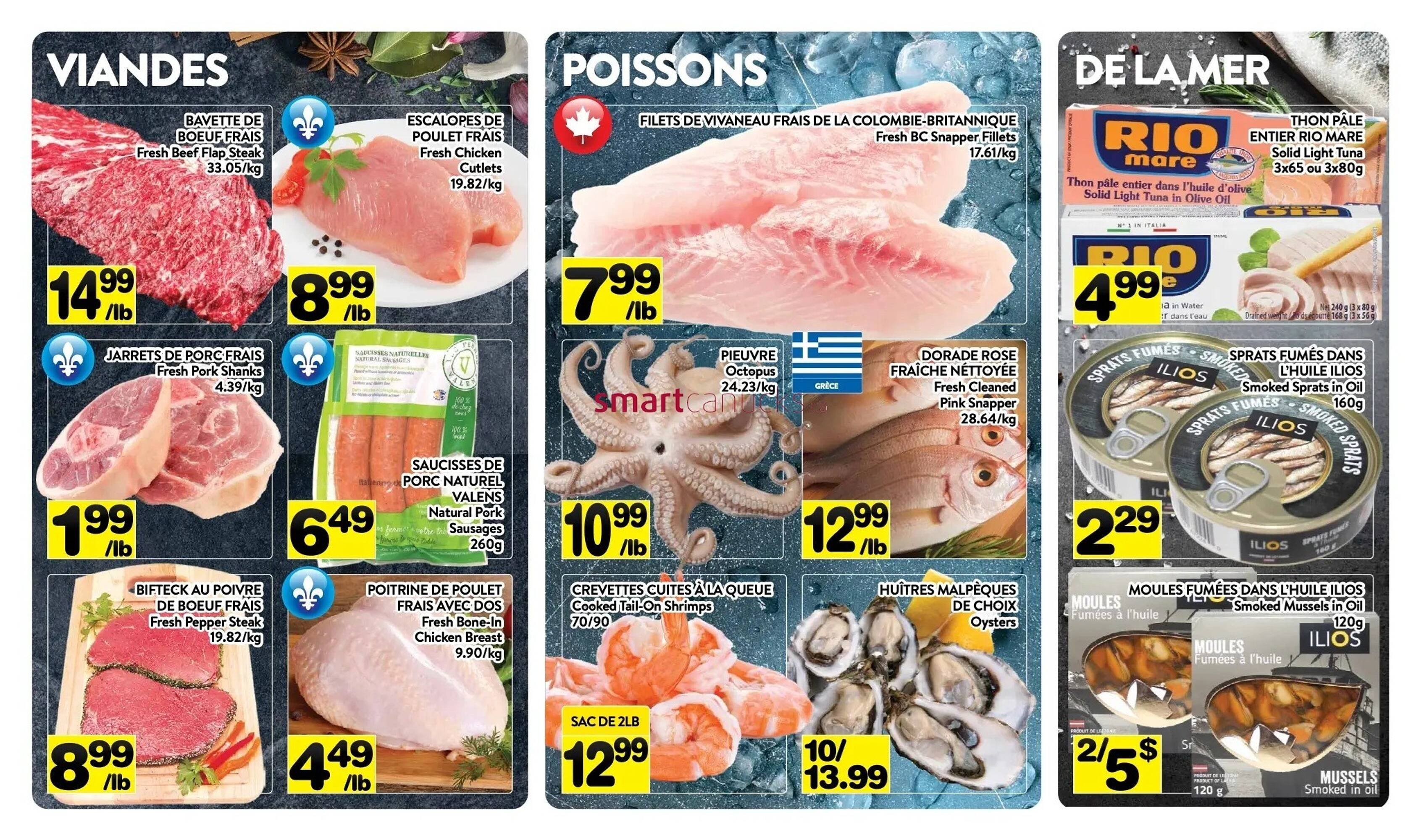Supermarché PA flyer