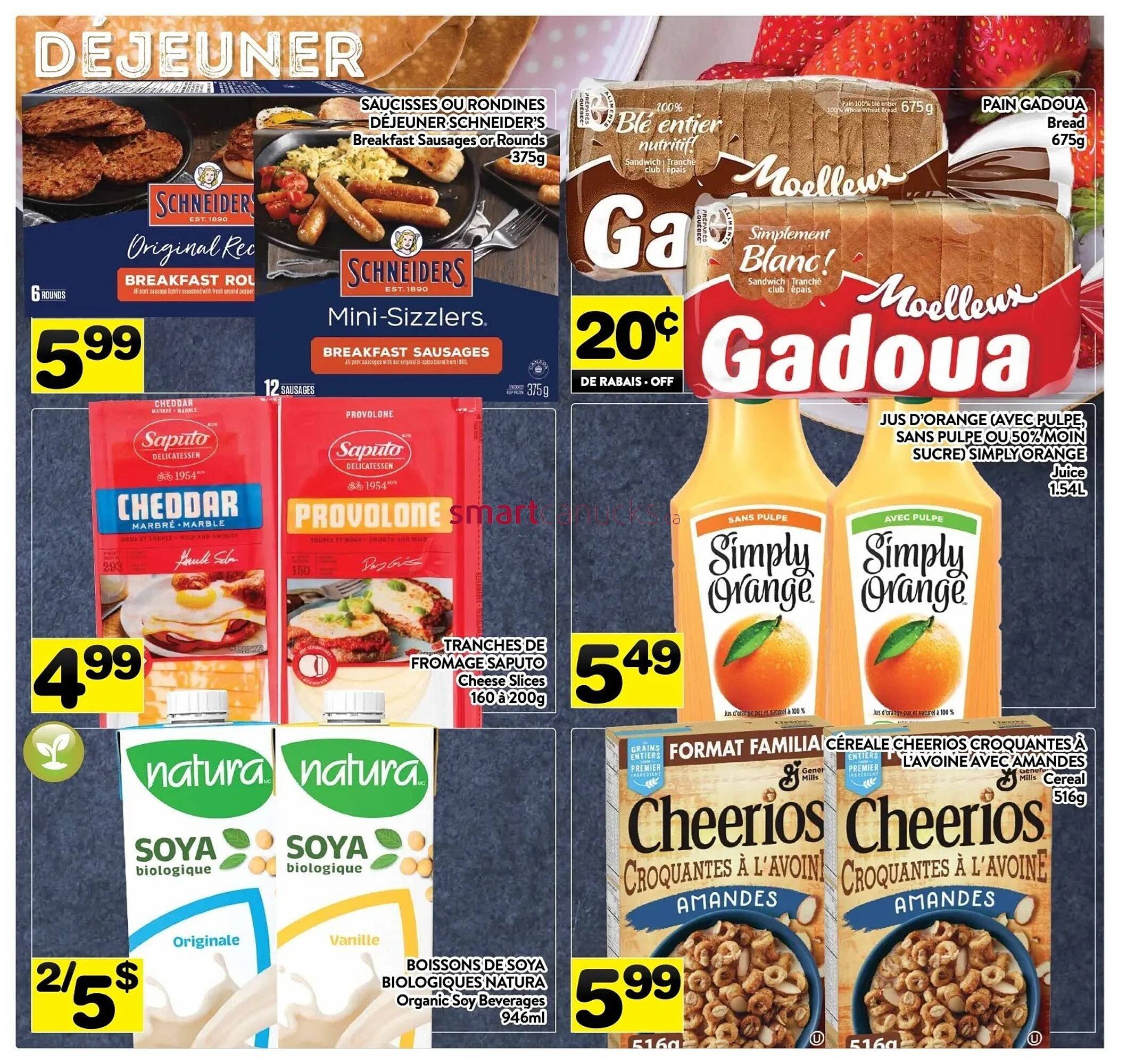 Supermarché PA flyer