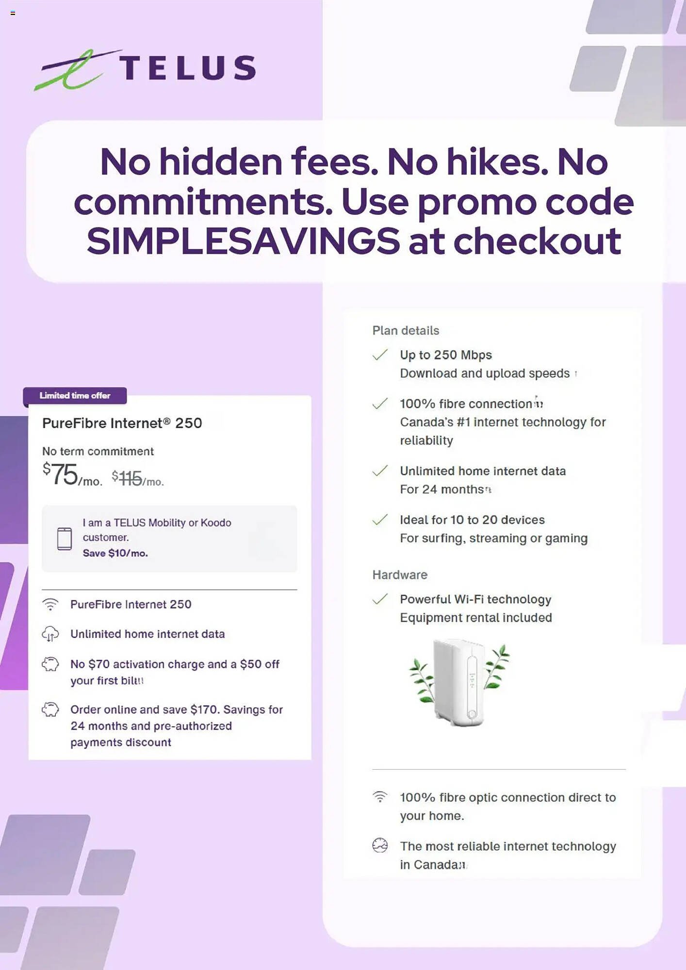 Telus flyer