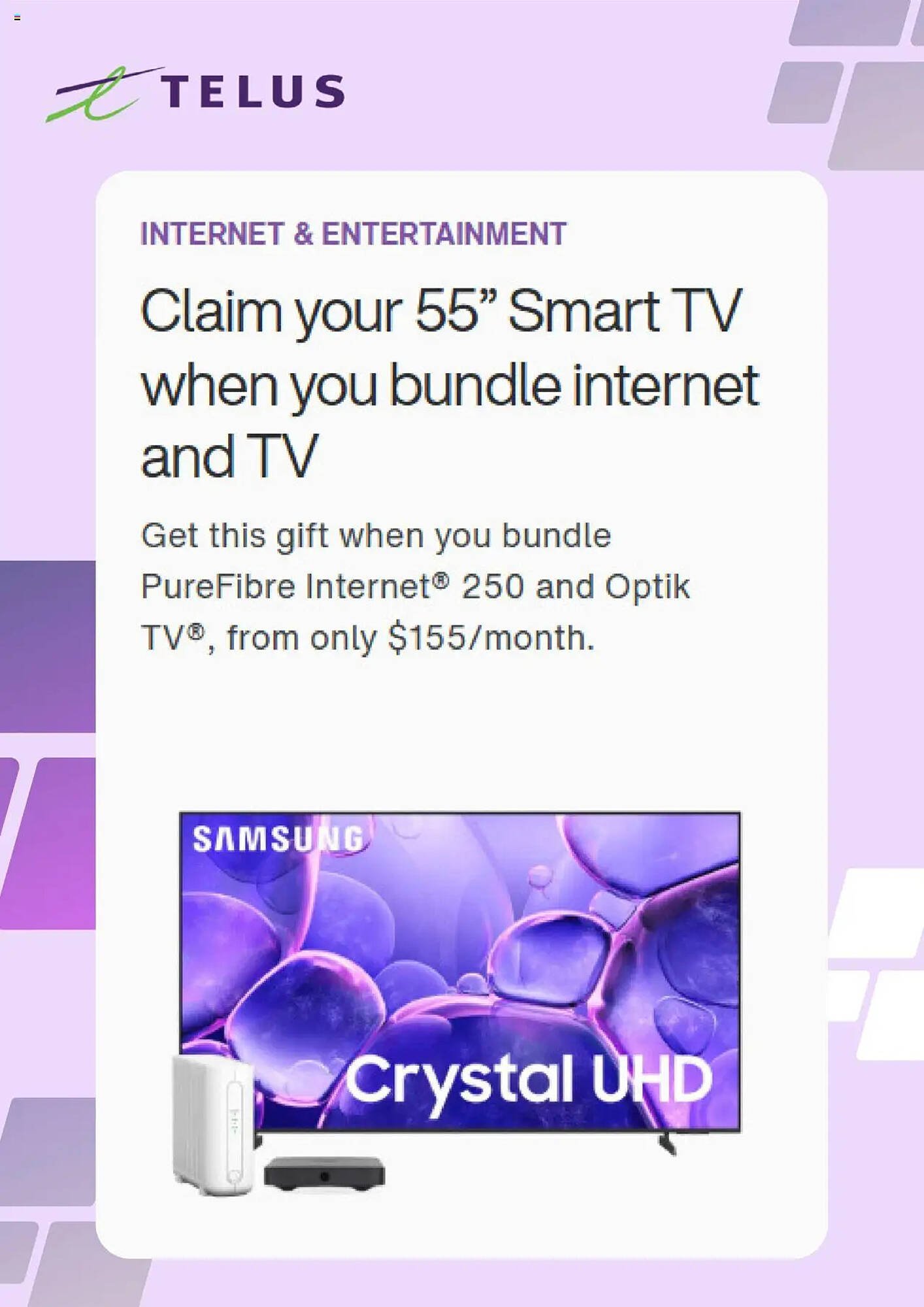 Telus flyer
