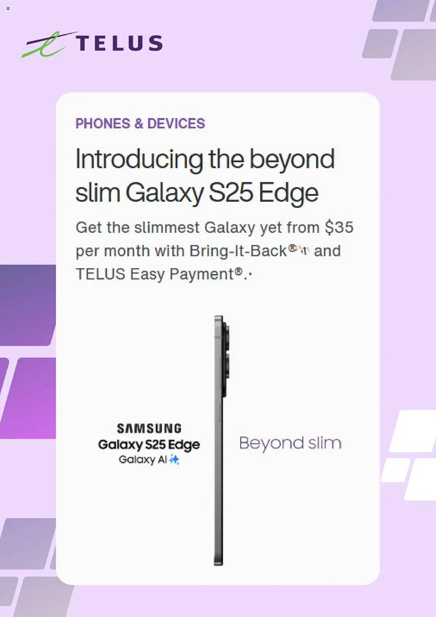 Telus flyer