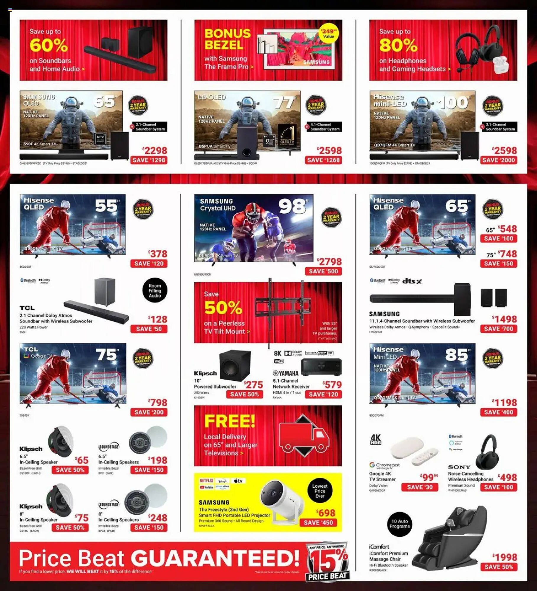 Visions Electronics flyer