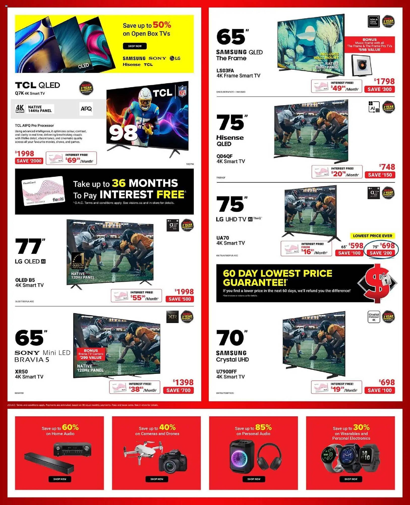 Visions Electronics flyer