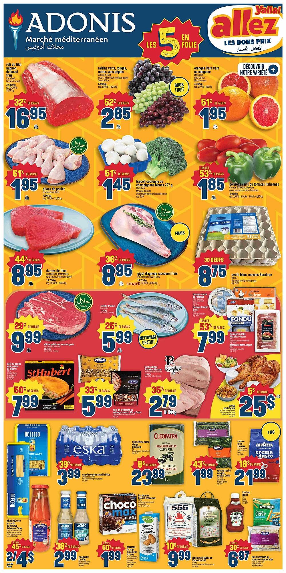 Marché Adonis flyer