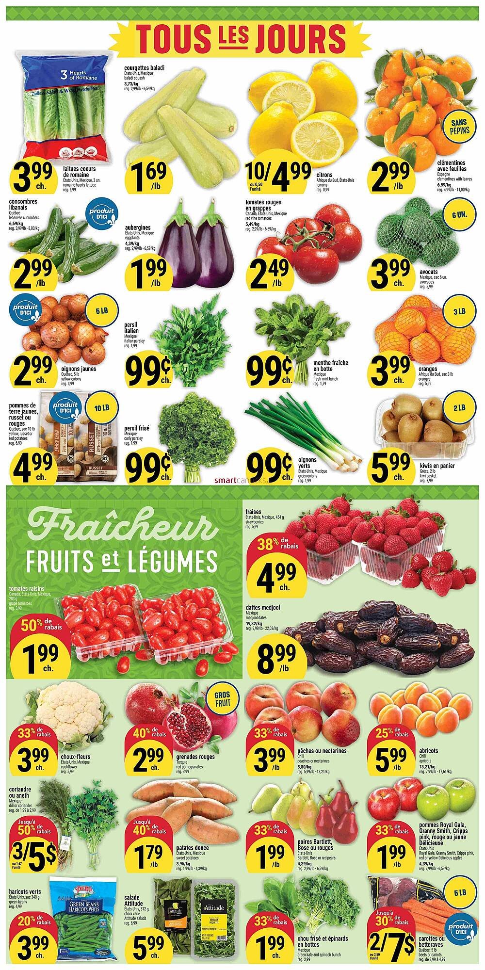 Marché Adonis flyer