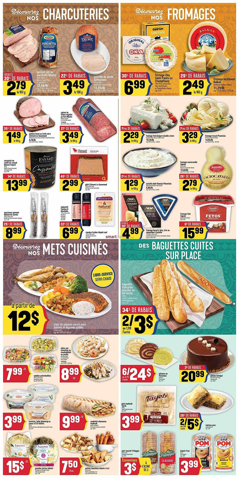 Marché Adonis flyer