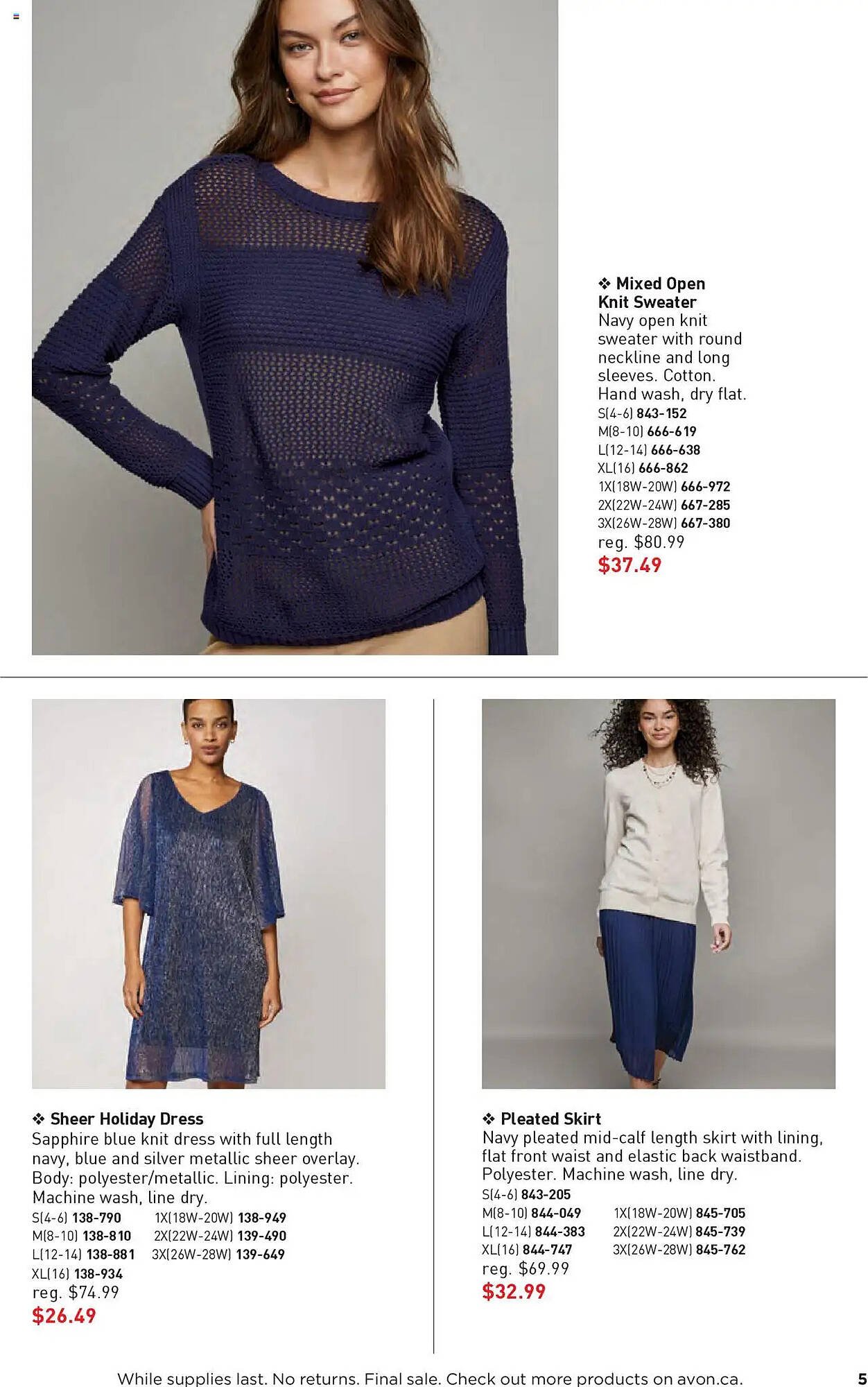 AVON flyer