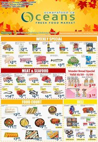 Oceans Fresh Food Market flyer (2025-10-31 - 2025-11-07)