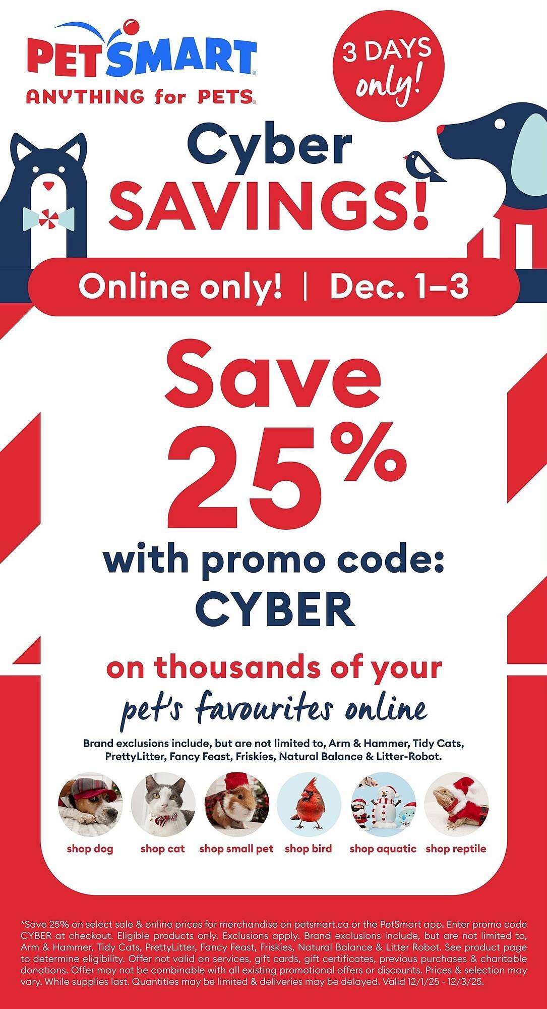 Petsmart flyer (2025-12-01 - 2025-12-31) | 1