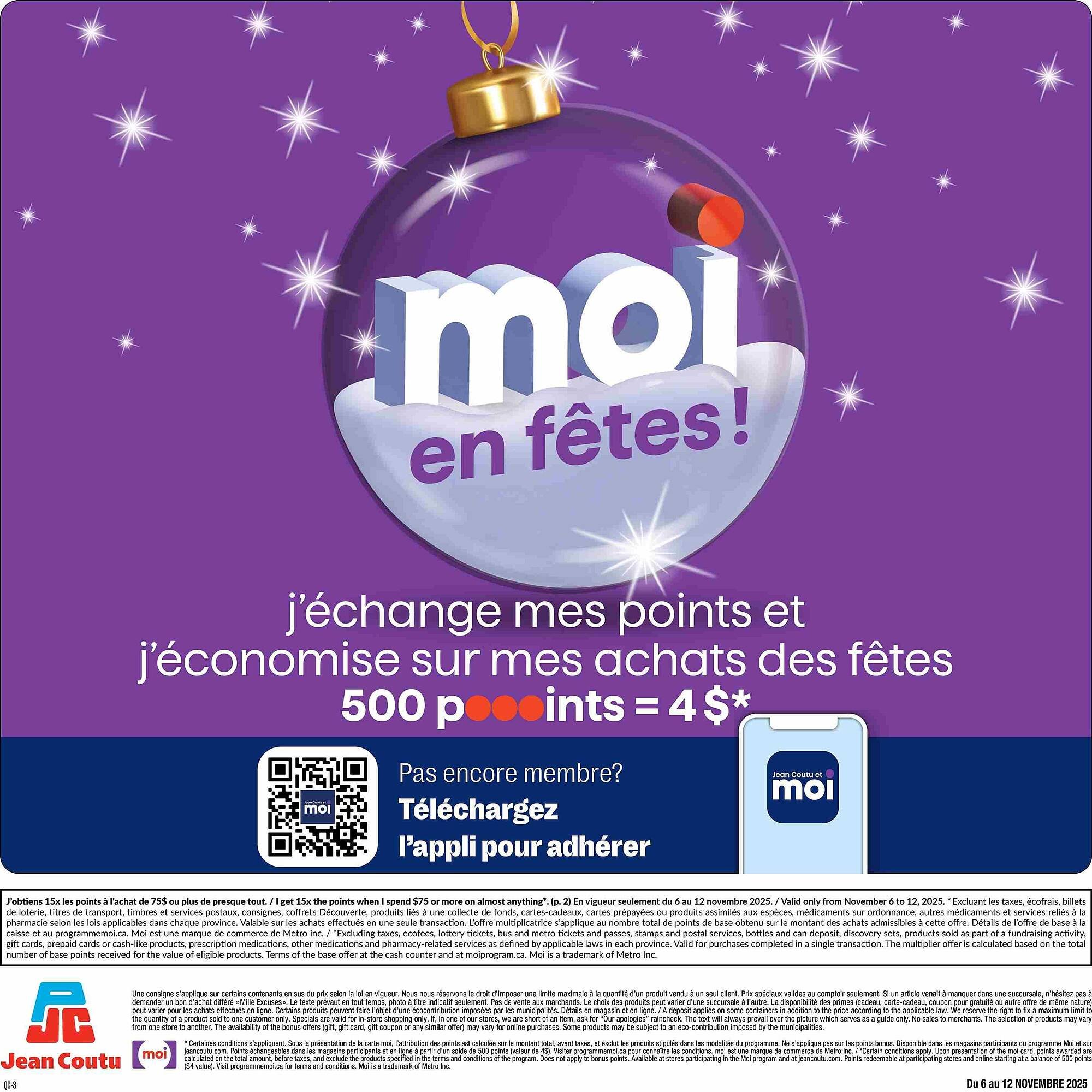Jean Coutu flyer